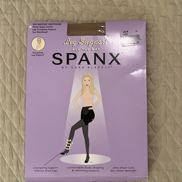 SPANX Accessories Spanx All The Way Leg Supports Pantyhose Poshmark